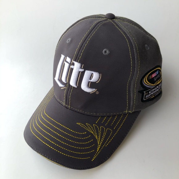 Lite nascar hat adjustable back strap grey - Picture 2 of 8
